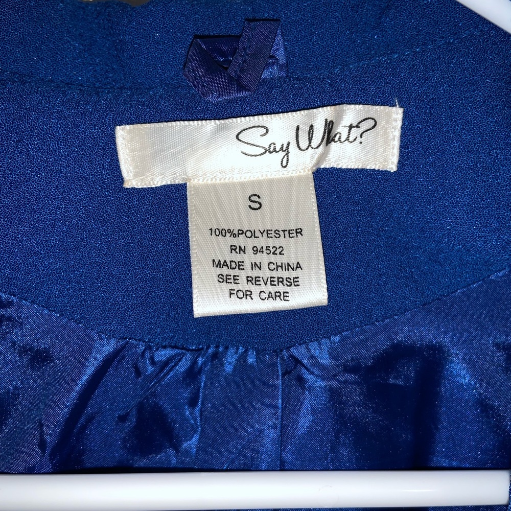 Blue blazer 3/$20 - Picture 3 of 6